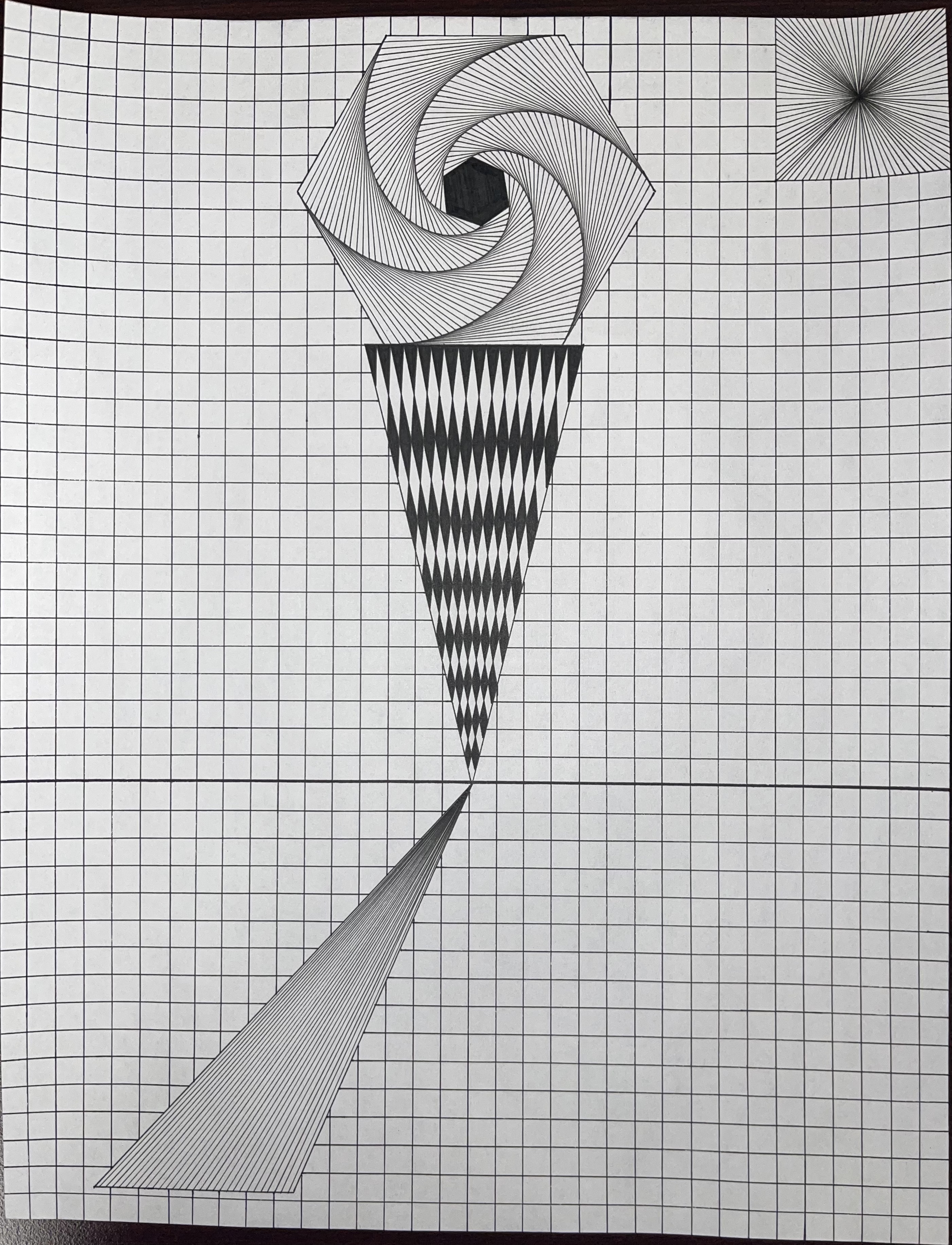 Link to drawing called ice cream on a sunny day.